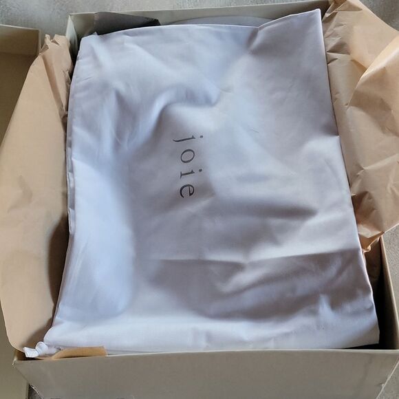 JOIE  Leather Garden Platform Wedge Sling Back leather Sandal/Espadril NWT - Picture 7 of 8